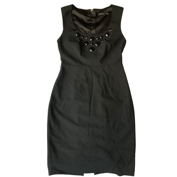 Express Design Studio Women Dress size 2 Sleeveless Knee Length Formal Black - Picture 1 of 9